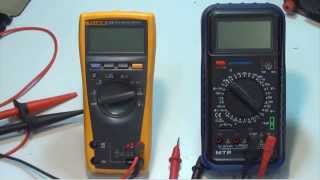 Digital Multimeter DMM Resistance Measurements  What NOT to do [upl. by Anima]