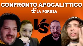 CONFRONTO APOCALITTICO DELLIMELLOW e LUCAMATTEO vs WANNABEBUDDHA e RICCARDO FINE [upl. by Mathis]