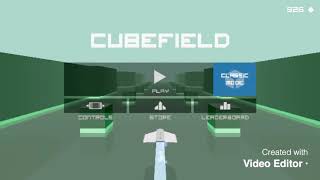 CubeField plane Flight Ps1 menu [upl. by Meisel]