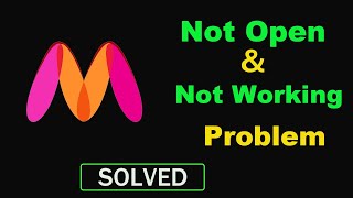 How to Fix Myntra App Not Working  Not Opening Problem in Android amp Ios [upl. by Scoles]