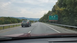 I87 South Pottersville to Lake George New York [upl. by Isaak]