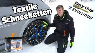 Beste Schneeketten für EAutos Michelin Easy Grip Evo  Textil [upl. by Sachi391]