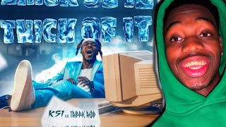 ITS LOWKEY GOOD Reacting To KSI  Thick Of It feat Trippie Redd Official Music Video [upl. by Eatnuhs]