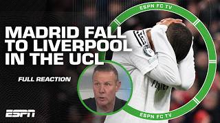 FULL REACTION to Real Madrids loss to Liverpool Craig Burley is NOT SURPRISED 👀  ESPN FC [upl. by Amaj]