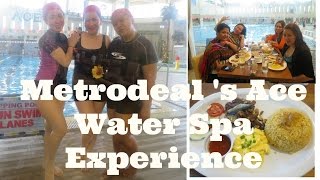 Metrodeal Hydrotherapy Massage at Ace Water Spa [upl. by Freddie]