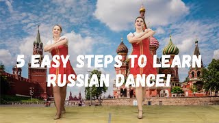 World Dance Fitness with Olga  quotLearn Russian Dancequot [upl. by Euqimod406]