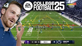 College Football 25 Gameplay has arrived [upl. by Acirema]