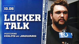 Locker Talk Quenton Nelson Zaire Franklin  Week 5 Postgame at Jaguars [upl. by Gerrie]