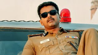 Vijay  Theri Interval Bridge Mass Scene In Hindi [upl. by Ermine]