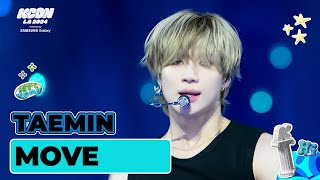 KCON LA 2024 TAEMIN  MOVEDREAM STAGE  Mnet 240813 방송 [upl. by Dugas]