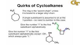 Naming Cycloalkanes [upl. by Annotahs545]