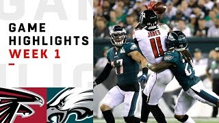 Falcons vs Eagles Week 1 Highlights  NFL 2018 [upl. by Goren]