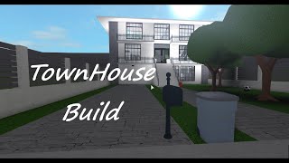 Bloxburg Modern Townhouse Build 177k [upl. by Acinoryt]