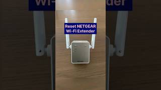 How to Reset Netgear Wifi Extender netgear wifiextender reset [upl. by Henni]