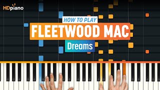 How to Play quotDreamsquot by Fleetwood Mac  HDpiano Part 1 Piano Tutorial [upl. by Gavrila]