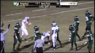 Ridgelands 6 Gary Adams 14 yd TD [upl. by Llenroc]