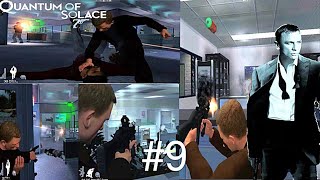 007 Quantum of Solace Part 8 Mission 8 Science Center Exterior  007 [upl. by Yemar]