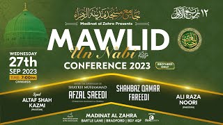 Annual Mawlid un Nabi 2023  Madinat al Zahra  27923  12th Rabbi ul Awwal [upl. by Yenhpad790]