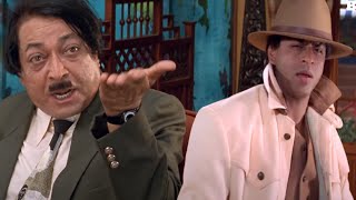 Comedy Scene  माँ की उम्र ५० और बेटे की ५५यानी बेटा माँ से भी बड़ा है  Shah Rukh Khan  Baadshah [upl. by Kerin718]