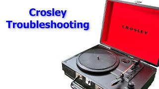 Crosley troubleshooting for suitcase style record players [upl. by Blackmun]