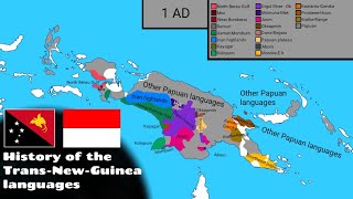 History of the TransNew Guinea languages Timeline [upl. by Naot]