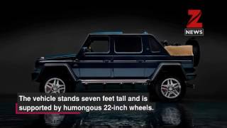 Mercedes showcases Maybach G650 Landaulet most expensive SUV ever made [upl. by Drofniw]