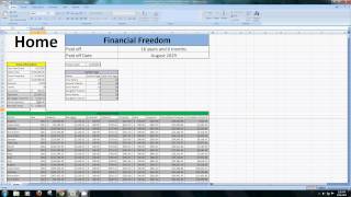 Excel Amortization Table [upl. by Lanta]