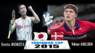 Rare Footage 🔹 UNSEEN Kento MOMOTA vs Viktor AXELSEN Full Match [upl. by Ebbie121]