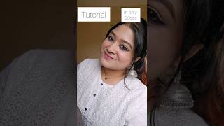 Smokey Kajal in 20 sec 😱 shorts makeup [upl. by Hervey]