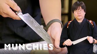 How to Sharpen a Knife with a Japanese Master Sharpener [upl. by Sussi]