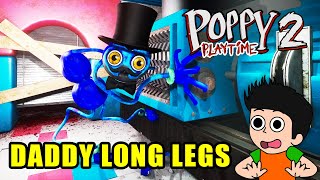 DESBLOQUEO A DADDY LONG LEGS EN POPPY PLAYTIME CAPITULO 2  EL TRISTE FINAL DE DADDY 😭  JONDRES GC [upl. by Reffinnej]