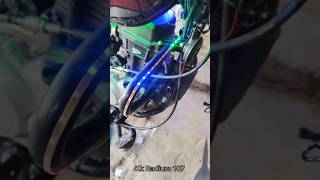 Bike led light modified 😎👌🔥 bike modified ledlights shortvideo [upl. by Yael989]