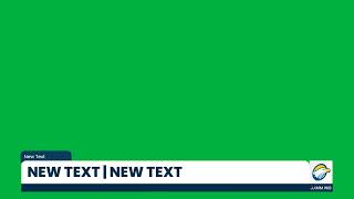 Template Design Green Screen Lower ThirdNewsticker Metro TV 2024 Alight Motion Package [upl. by Akinak]