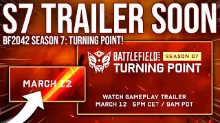 Battlefield 2042 Season 7 Turning Point Gameplay Trailer SOON  BATTLEFIELD [upl. by Aseek]