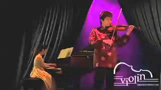 ViolinMasterclasscom DinicuHeifetz Hora Staccato [upl. by Atikat]