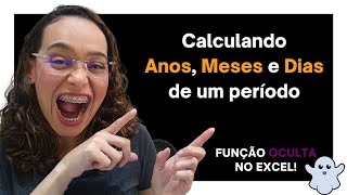 Calculando período em anos meses e dias [upl. by Eelrehpotsirhc499]