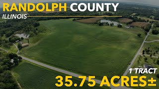 Kloth Aerial Tour  Randolph County Illinois [upl. by Alikee837]