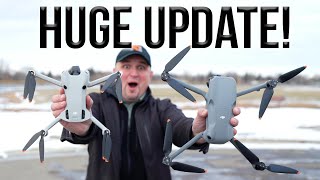 DJI Mini 4 Pro and Air 3 MAJOR Firmware Update [upl. by Yenar]