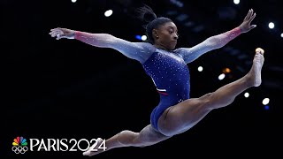 Simone Biles DOMINATES for 20th gold historic team World Title for Team USA  NBC Sports [upl. by Drew]