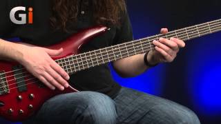 Ibanez SR375 BBS Bass Review  Guitar Interactive Magazine [upl. by Odrarej]