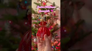 Barbie Christmas Ornaments 🩷 Barbie Christmas Collection [upl. by Stets377]