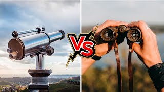 Telescope VS Binoculars [upl. by Eleda]