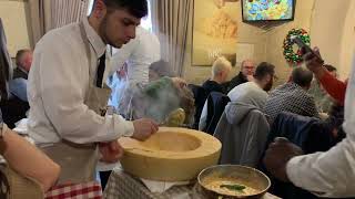 Making pasta con patata at Tufo in Naples Italy [upl. by Gernhard]