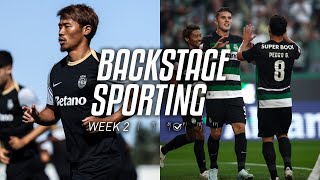 BACKSTAGE SPORTING WEEK 2  Sporting CP x Rio Ave FC [upl. by Jefferson]