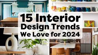 15 Interior Design Trends HGTV Experts Love for 2024  HGTV Handmade [upl. by Rania441]