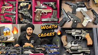 India’s Biggest Imported Real Guns COLLECTION 😱  REAL GUN HOUSE TOUR  Mauser Pistols Revolvers [upl. by Damian]