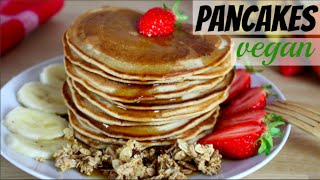 PANCAKES VEGAN  Simplissimes amp Délicieux [upl. by Aldwon]