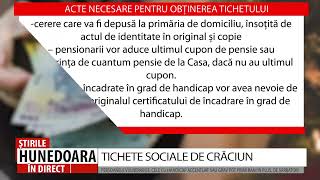 TICHETE SOCIALE DE CRĂCIUN [upl. by Rawden]