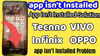 app isnt installed problem solution app isnt installed fix app isnt Installed without date los [upl. by Lasley]