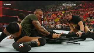 batista vs orton [upl. by Idonna282]